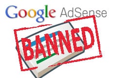 AdSense banned