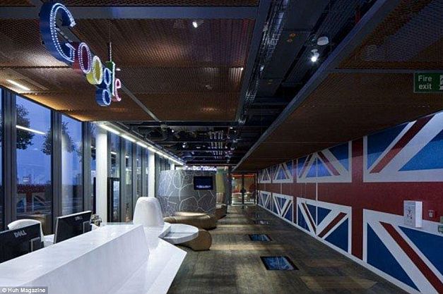 المكتب الجديدة لشركة جوجل بريطانية