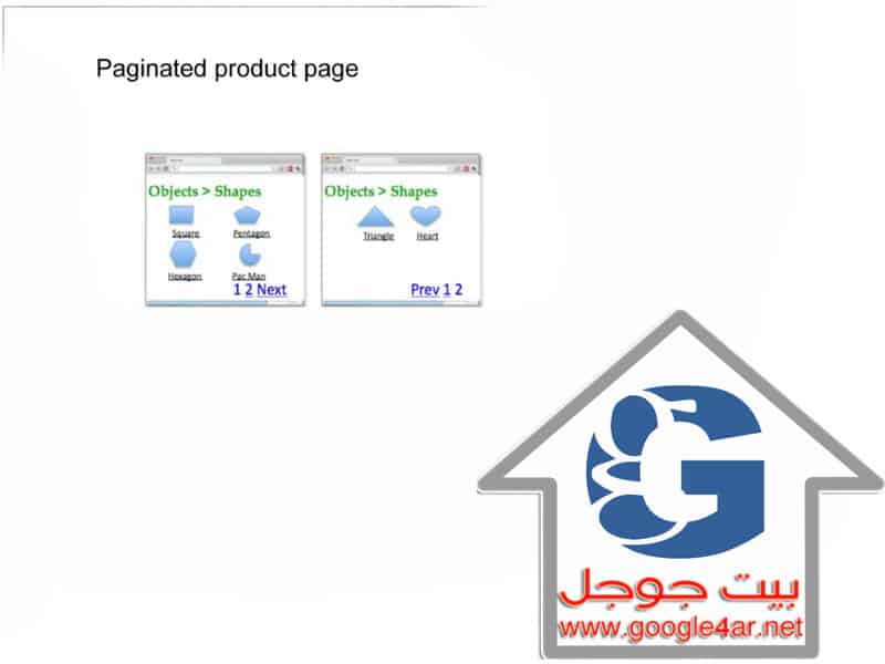 Pagination and SEO التقسيم إلى صفحات في Google