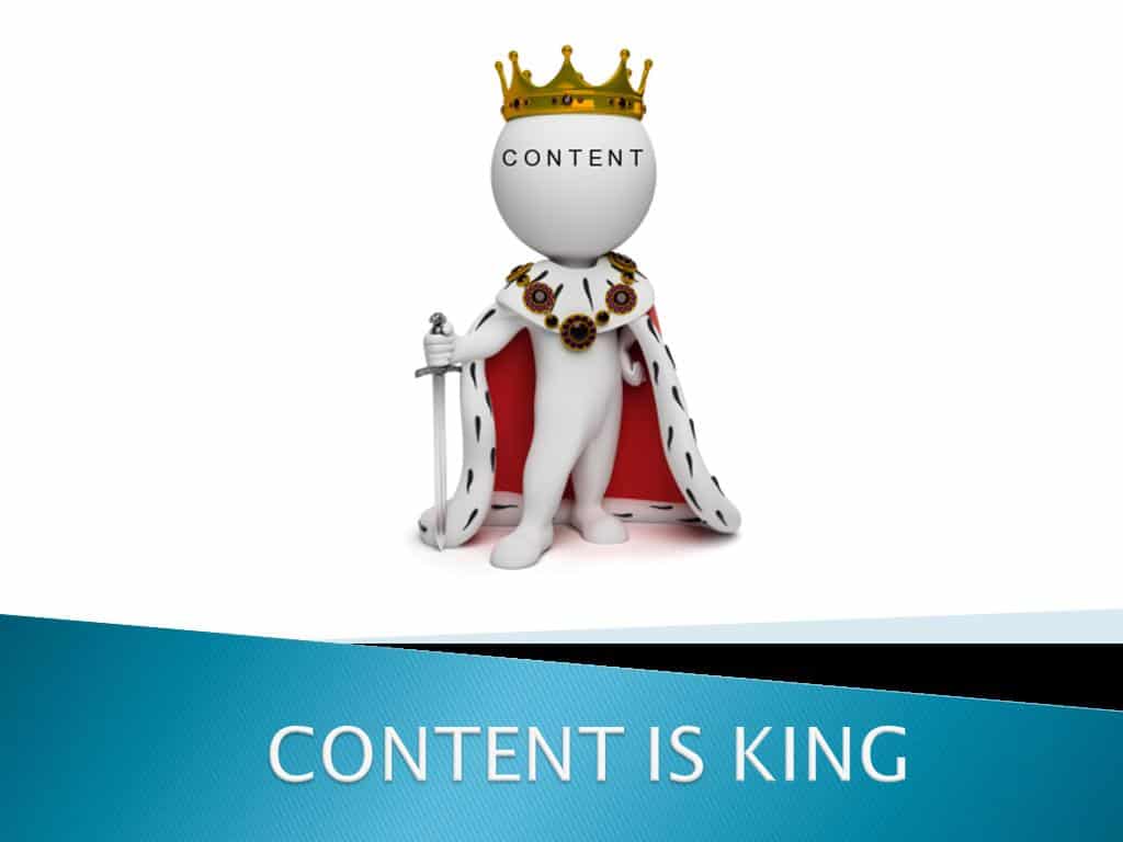 content-is-the-king